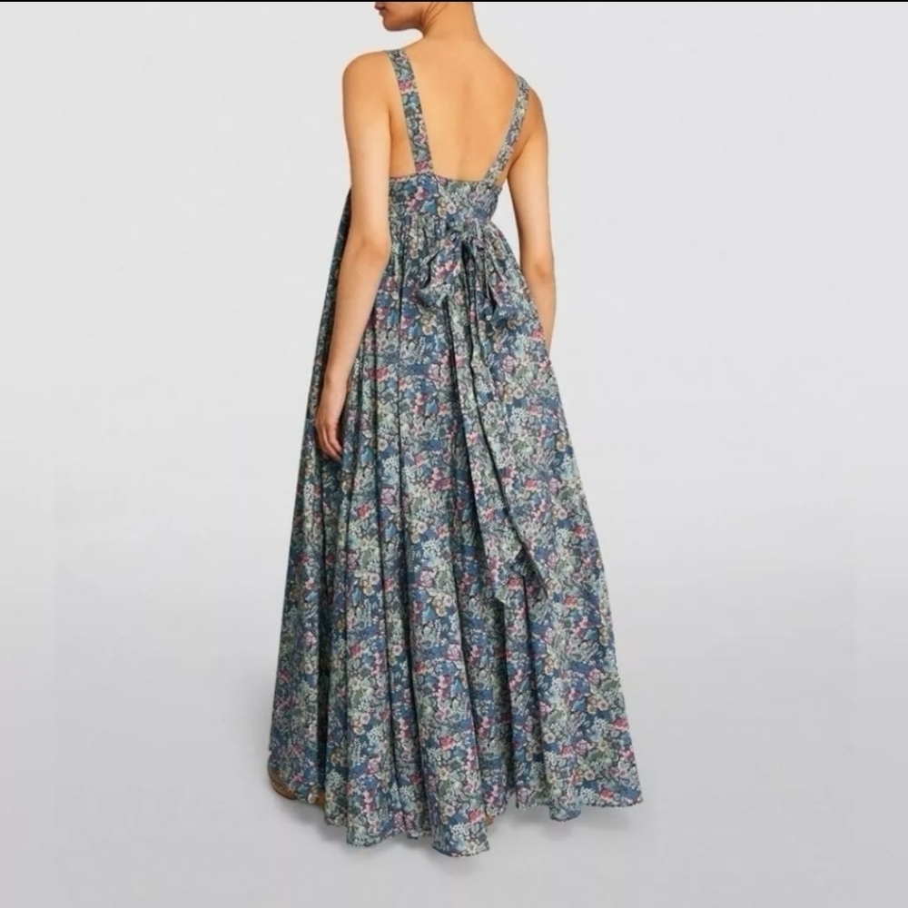Selkie Apron dress in Secret Garden